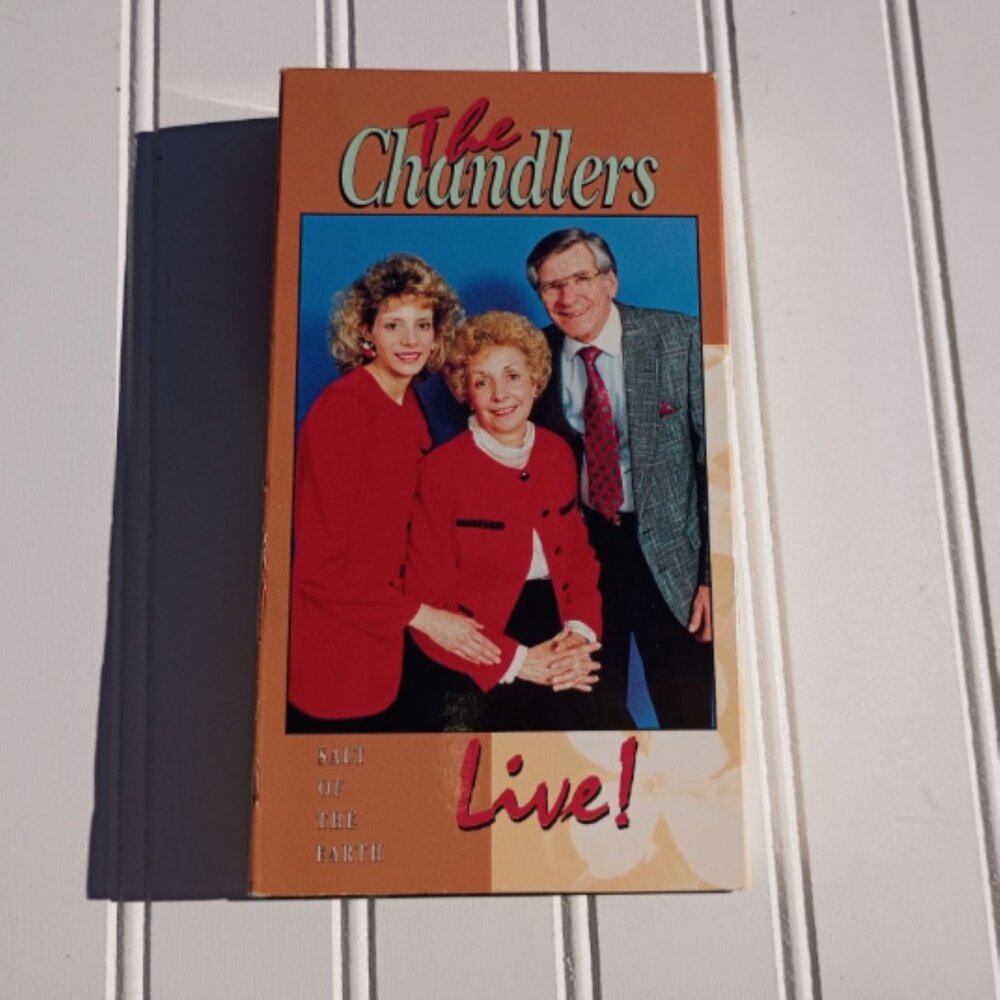 The Chandlers LIVE VHS Video Tape Salt of the Earth Southern Gospel Music 1992